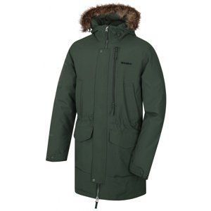 Husky Nelidas M XL, tm. khaki Pánský zimní kabát