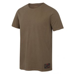 Husky Tee Base M XL, tm. khaki Pánské bavlněné triko