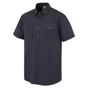 Husky Grimy M XL, tm. modrá Pánská košile s krátkým rukávem