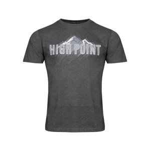 High point High Point 3.0 XL, grey melange Pánské triko