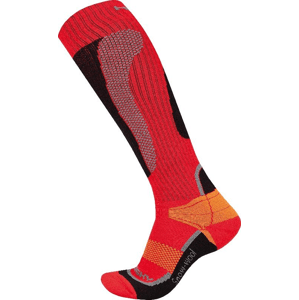 Husky Snow Wool M (36-40), červená Ponožky