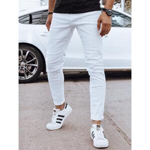 Dstreet Pánské bílé džínové kalhoty UX4194 s33, Bílá,