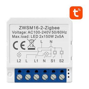 Chytrý spínací modul ZigBee Avatto ZWSM16-W2 TUYA