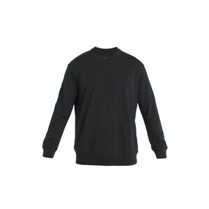 Pánský merino svetr ICEBREAKER Mens Merino Shifter II LS Sweatshirt, Black velikost: S