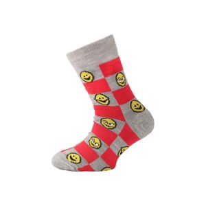 Lasting dětské merino ponožky TJE červené Velikost: (34-37) S ponožky