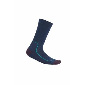 Dámské merino ponožky ICEBREAKER Wmns Hike+ Medium Crew, Rylnavy/Nghtshad/Flxgreen velikost: 41-43 (L)