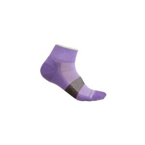 Dámské merino ponožky ICEBREAKER Wmns Multisport Light Mini, Magic/Glazen/Bittersweet velikost: 41-43 (L)