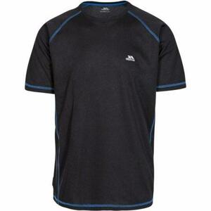 Trespass Pánské tričko Albert - velikost L black S, Černá
