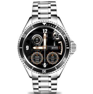 Wotchi Smartwatch W69SBK - Silver+Black