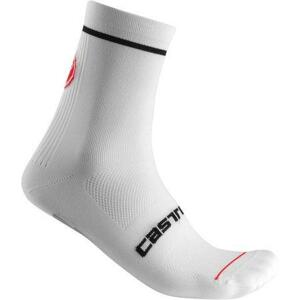 Castelli – pánské ponožky Entrata 9, white S, 37 - 39