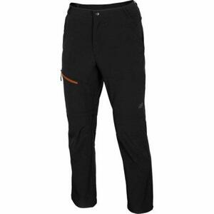 4F Pánské trekingové kalhoty 2v1, deep, black, S