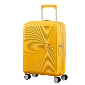 American Tourister Kabinový kufr Soundbox EXP golden yellow 35,5/41l
