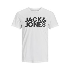 Jack&Jones Pánské triko JJECORP Slim Fit 12151955 White L