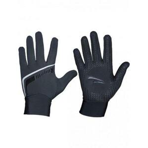 Rogelli rukavice BURLINGTON zimní softshell slabé černé 2XL