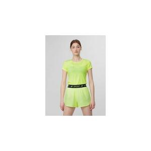4F Dámské běžecké triko, canary, green, M