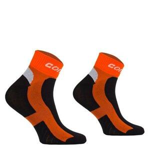 COMODO Cyklistické ponožky STB, Oranžová, 35 - 38