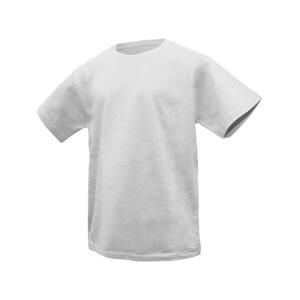 Dětské tričko s krátkým rukávem DENNY, bílé, vel. 10 let, 140
