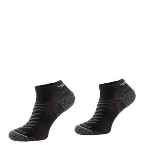 COMODO Běžecké ponožky Reflective RUN8, Černá, 43 - 46