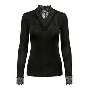 Jacqueline de Yong Dámské triko JDYRINE Slim Fit 15166244 Black M