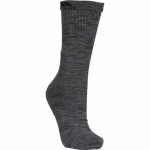 Trespass Pánské ponožky Jackbarrow carbon melange / stone melange / black 4/7, Šedá, 37 - 40