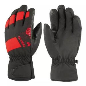 Eska Unisex lyžařské rukavice Pro Shield black/red 10, Černá / červená