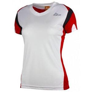 Rogelli triko krátké dámské EABEL bílo/červené XL