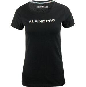 Alpine Pro triko dámské krátké GABORA černé M