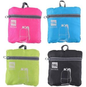 DUNLOP Cestovní batoh skládací 31x41x12cm růžováED-210306ruzo