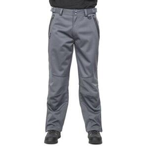 DLX Pánské softshellové nezateplené kalhoty Trespass HOLLOWAY carbon M