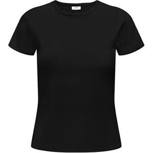 Jacqueline de Yong Dámské triko JDYSOLAR Regular Fit 15314449 Black XL