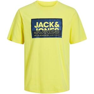 Jack&Jones Pánské triko JCOLOGAN Standard Fit 12253442 Lemon Verbena XL