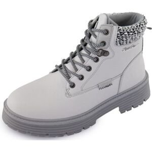 Alpine Pro boty dámské LALIA kotníkové šedé 38, Bílá