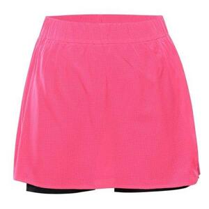 ALPINE PRO Dámská rychleschnoucí sukně LOOWA neon knockout pink XXL