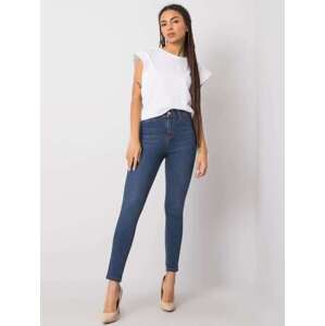 Fashionhunters Makayla Blue RUE PARIS Skinny Jeans Velikost: 26