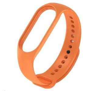 Pouzdro Mezamo Náhradní silikonové náramek Xiaomi Smart Band 7 Bracelet Strap Bracelet oranžové