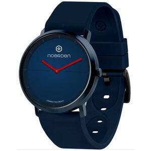 NOERDEN chytré elegantní hybridní hodinky LIFE2 Navy/ dotykové sklíčko/ 5 ATM/ výdrž až 6 měsíců/ námoř. modř/ CZ app
