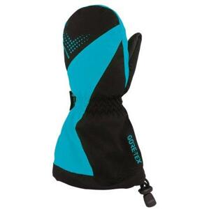 Eska Dětské zimní rukavice Boaz Pro GTX black|hawaian ocean 3J, Černá / modrá