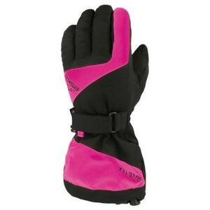 Eska Dětské lyžařské rukavice Kids Long GTX, black|pink, S
