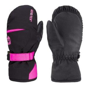 Eska Dětské lyžařské rukavice Number One GTX Mitt black|pink S