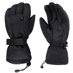 Eska Lyžařské rukavice Warm X Finger Reloaded black 7,5, Černá