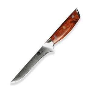 Nůž Dellinger vykošťovací Boning 6" (160mm) Rose-Wood Damascus