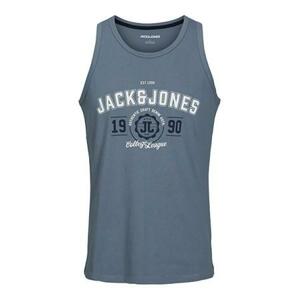 Jack&Jones Pánské tílko JJANDY Regular Fit 12222337 Flint Stone L