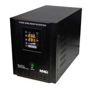 Napěťový měnič MHPower MPU-1600-12 12V/230V, 1600W, funkce UPS, čistý sinus