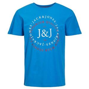 Jack&Jones Pánské triko JJSUPPLY Regular Fit 12221925 French Blue M