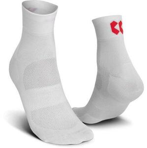 Kalas ponožky nízké RIDE ON Z bílé/červené vel.43-45