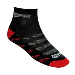 Tempish SPORT ponožky 11-12 black/red, Černá / červená