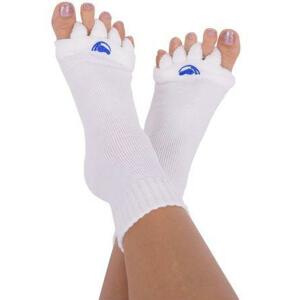 Adjustační ponožky White, M (vel. 39-42)