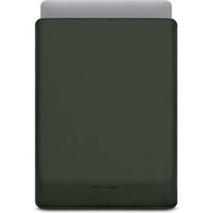 Woolnut Coated PU Sleeve pouzdro pro 14" MacBook Pro tmavě zelené
