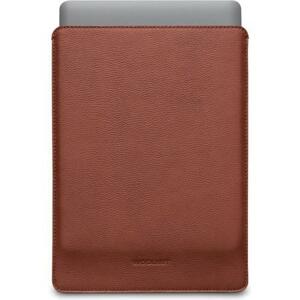 Woolnut kožené Sleeve pouzdro pro 13" MacBook Pro/Air hnědé