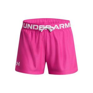 Under Armour Dívčí kraťasy Play Up Solid Shorts rebel pink YM, 137, –, 150